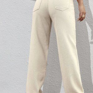 Raw Hem Boyfriend Jeans